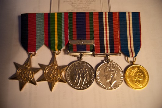 Mr. Jack Stapleton, Merchant Navy Seaman - Medals